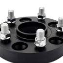 Mishimoto Wheel Spacers - Honda, Acura 5x120 - 64.1 Bore - M14x1.50 - 50mm - Black - MMWS-013-500BK