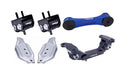 Torque Solution Engine and Transmission Blue Pitch Mount Kit for Subaru WRX and STI (2004-2014)