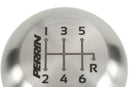 Perrin Brushed Stainless Steel Large Shift Knob - 6 Speed - 17+ Honda Civic Si, Type-R FK8 FL5 - PHP-INR-120SS