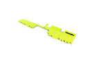 Perrin Radiator Shroud (With OEM Intake Scoop) - Neon Yellow - 15-21 WRX/STI - PSP-ENG-512-4NY