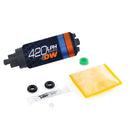 DeatschWerks DW420 Series 420 LPH In-Tank Fuel Pump with Install Kit for Mitsubishi Eclipse & Lancer (95-98, 2003-2006)