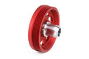 Perrin Lightweight Crank Pulley (FA/FB Engines w/Large Hub) - Red - 19-21 Subaru WRX / 16-18 Forester - PSP-ENG-104RD