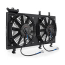 Mishimoto 01-07 Subaru WRX/STI PNP Aluminum Fan Shroud Black - MMFS-WRX-01PBK