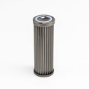 DeatschWerks Stainless Steel 10-Micron Universal Inline Fuel Filter for 160mm Housing