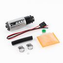 DeatschWerks 340lph DW300C Compact Fuel Pump with Universal Install Kit and Mounting Clips