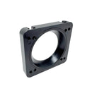 Torque Solution Big Bore 76mm Throttle Body Adapter for Subaru STI and WRX - Black (Part Number TS-SU-870O-BK)