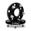 Mishimoto Wheel Spacers - 5x114.3 - 66.1 Bore - 25mm - M12x1.25 - Black - MMWS-007-250BK