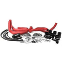 Perrin FMIC Red Boost Tubes w/ Black Silicone - 02-07 WRX/STi - PSP-ITR-400-2RD/BK