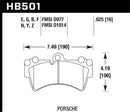 Hawk HPS Street Front Brake Pads - Porsche - HB501F.625