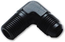 Vibrant AN Flare to Male NPT 90 Degree Adapter Fitting; Size: -10AN x 3/4" NPT - 10299