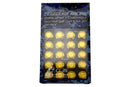 Project Kics Leggdura Racing Shell Type Lug Nut 35mm Closed-End Look 16 Pcs + 4 Locks 12X1.5 Gold - WCL3511A