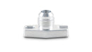 Vibrant Oil Drain Flange w/Integrated -10AN Fitting w/ Crowfoot (for GT15-GT35 Turbos) - 28931