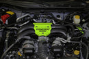 Perrin Engine Cover - Neon Yellow Wrinkle - 2022+ Subaru BRZ / Toyota GR86 - PSP-ENG-162NY