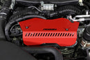 Perrin Pulley Cover - Red - 2022+ Subaru WRX (w/o AOS Installed) - PSP-ENG-153RD