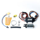 DeatschWerks DW440 440 LPH Brushless Fuel Pump with Controller and Install Kit for Mazda Miata and Subaru WRX