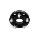 Mishimoto Wheel Spacers - Honda, Acura 5x120 - 64.1 Bore - M14x1.50 - 25mm - Black - MMWS-013-250BK