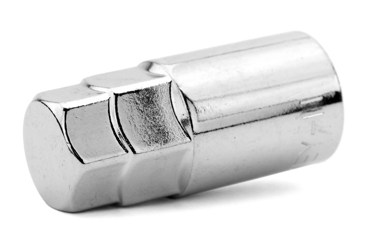 Muteki SR35 Wheel Lug Nuts – 12x1.25, Closed End, Acorn, 20-Pack In Silver