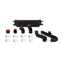 Mishimoto 2015+ Ford Mustang EcoBoost Performance Intercooler Kit - Black Core Wrinkle Black Pipes - MMINT-MUS4-15KWBK