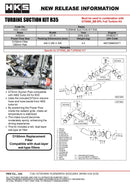 HKS TURBINE SUCTION KIT R35