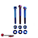 SpeedFactory Racing Titanium EG / DC / EK Engine Mount Hardware Kit - Raw - SF-02-075-M12-EMK