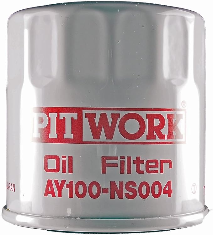 Nissan Pitwork Genuine OEM Oil Filter Element for Nissan Silvia S14 S15 SR20DET, 95+ Sentra SR20DE, VQ35, VQ37, QR25DE, MR16DDT, VQ30DE, VR30DDTT - AY100-NS004