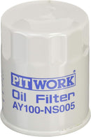 Nissan Pitwork Genuine OEM Oil Filter for Nissan Skyline GTR R34 RB26DETT; 10/98+ Skyline R34 RB25DET; Silvia S13 SR20DET; 91-94 Sentra B13 SR20DE - AY100-NS005