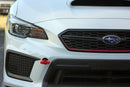 Perrin Tow Hook Kit (Front) - Red - 18-21 WRX/STI / 13-20 BRZ / 17-20 Toyota 86 - PSP-BDY-235RD