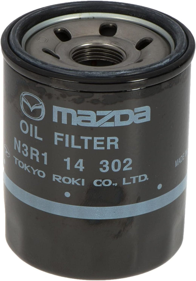 Mazda Genuine OEM Oil Filter - 09-11 RX8; Also Fits Subaru EJ20/EJ25 - 02-14 WRX; 04+ STI - N3R1-14-302