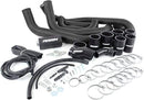 Perrin FMIC Black Boost Tubes w/ Black Silicone - 02-07 WRX/STi - PSP-ITR-400-2BK/BK