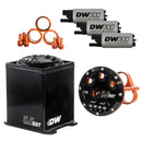 DeatschWerks 5.5L Modular Surge Tank with Three DW300 Fuel Pumps