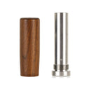 Mishimoto Tall Steel Core Wood Shift Knob - Walnut - MMSK-WD-TWN