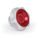 Mishimoto 2015+ Ford Mustang EcoBoost/2013+ Ford Focus ST Oil Filler Cap - Red - MISMMOFC-MUS4-15MRD