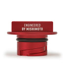 Mishimoto 05-16 Ford Mustang Hoonigan Oil FIller Cap - Red - MMOFC-MUS2-HOONRD