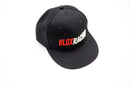 Blox Racing Snapback Cap Black with Red and White Logo - Blox Racing - New Style Flat Bill - BXAP-00107