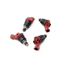 DeatschWerks 01J-00-0270-4 Set of 4 270cc Side Feed Fuel Injectors for Nissan G20, SR20, and 240SX (1991-1998)