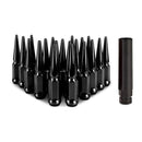 Mishimoto Steel Spiked Lug Nuts M12x1.50 20pc Set - Black - MMLG-SP1215-20BK