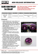 HKS SLIDE CAM PULLEY B6/BP