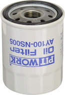 Nissan Pitwork Genuine OEM Oil Filter for Nissan Skyline GTR R34 RB26DETT; 10/98+ Skyline R34 RB25DET; Silvia S13 SR20DET; 91-94 Sentra B13 SR20DE - AY100-NS005