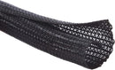 Black Split Wire Sleeve - 1/2" Inner Diameter - 12ft Long - SST-1/2