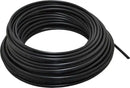 Quick Disconnect HIGH TEMP PTFE Tubing 1/4" OD - BLACK ***SOLD PER FOOT*** - QD-PTFE1/4-BLACK-V2
