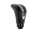 MOMO Combat Evo Shift Knob in Black Leather with Carbon Effect Insert