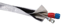 DEI Heat Shroud 3/4" I.D. x 3ft - Aluminized Sleeving - Hook and Loop Edge - 10457