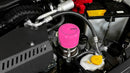Perrin Oil Filter Cover - Hyper Pink - 15-24 Subaru WRX, 13-24 BRZ FRS GT86 - PSP-ENG-716HP
