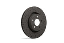 Hawk Talon Drilled and Slotted Front Brake Rotor Set - 2005 Audi A6 Quattro - HTC4843