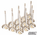 GSC Power Division VR38DETT Intake Valve Set – 38.15mm Head, +1mm Oversized, 94.95mm Length, Set of 12