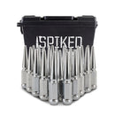 Mishimoto Mishimoto Steel Spiked Lug Nuts M12x1.50 24pc Set Chrome - MMLG-SP1215-24CH