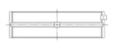ACL Mitsubishi 6G72/6G72T/6G73 .25mm Oversized Performance Rod Bearing Set