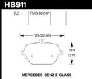Hawk HPS 5.0 Street Rear Brake Pads - 17-18 Mercedes-Benz E43 AMG 4Matic 3.0L/ 2018 Mercedes-Benz E400 - HB911B.654