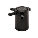 Mishimoto Universal Compact Baffled Oil Catch Can - 3-Port - MMBCC-CBTHR-BK