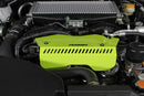 Perrin Pulley Cover - Neon Yellow - 2022+ Subaru WRX (w/o AOS Installed) - PSP-ENG-153NY